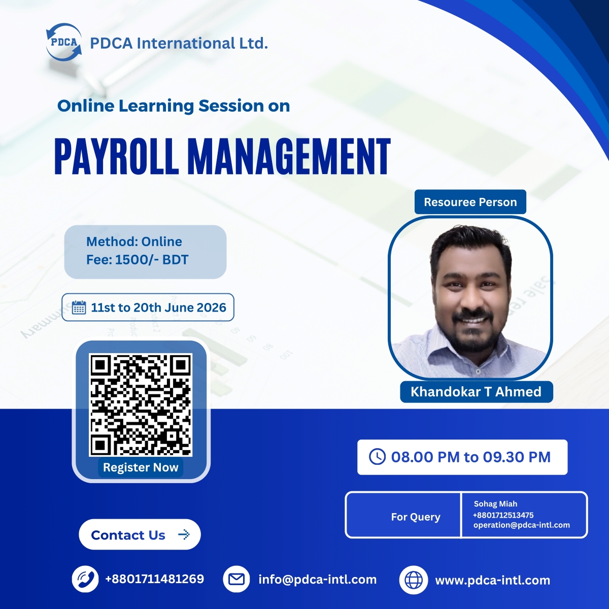 Online Learning Session on Payroll Manag...