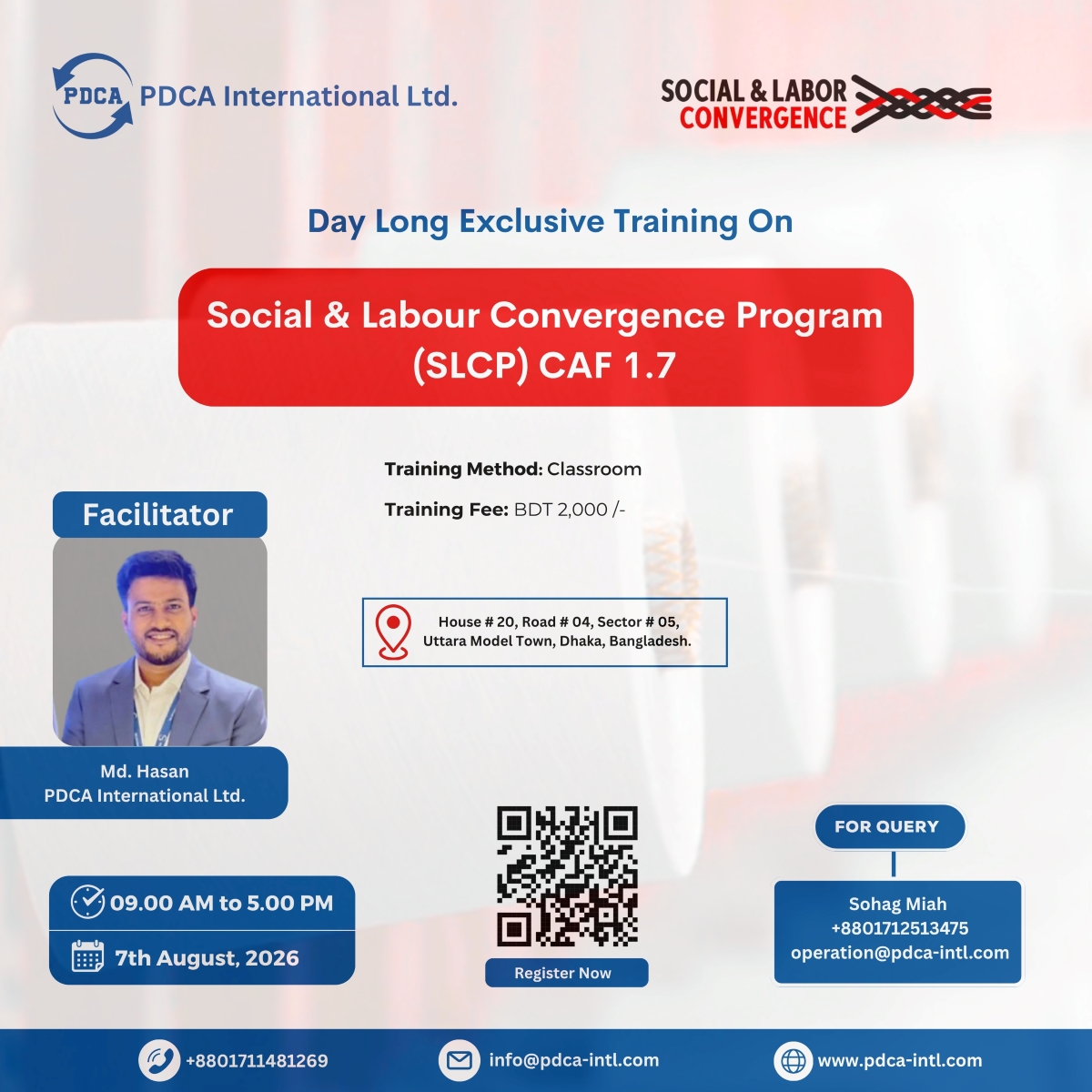 Day-long Training on the Social and Labo...