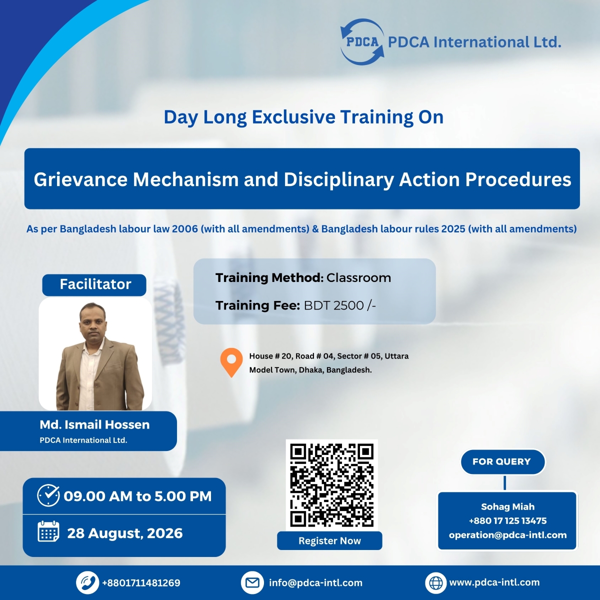 Training on Grievance and Disciplinary A...
