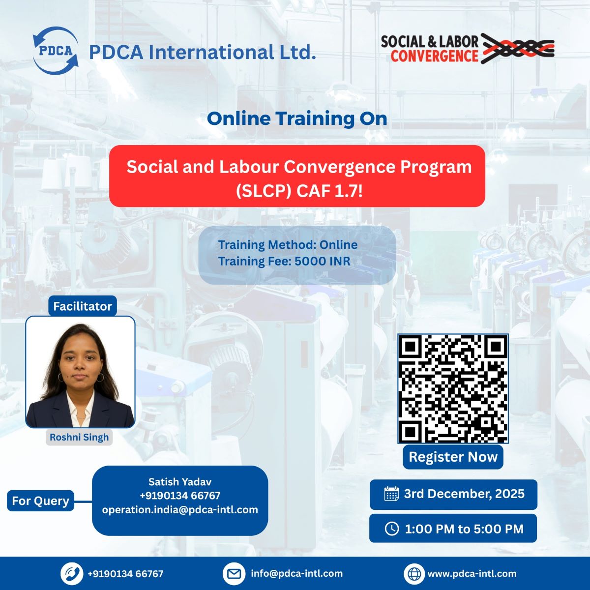 Online training on the Social and Labour...