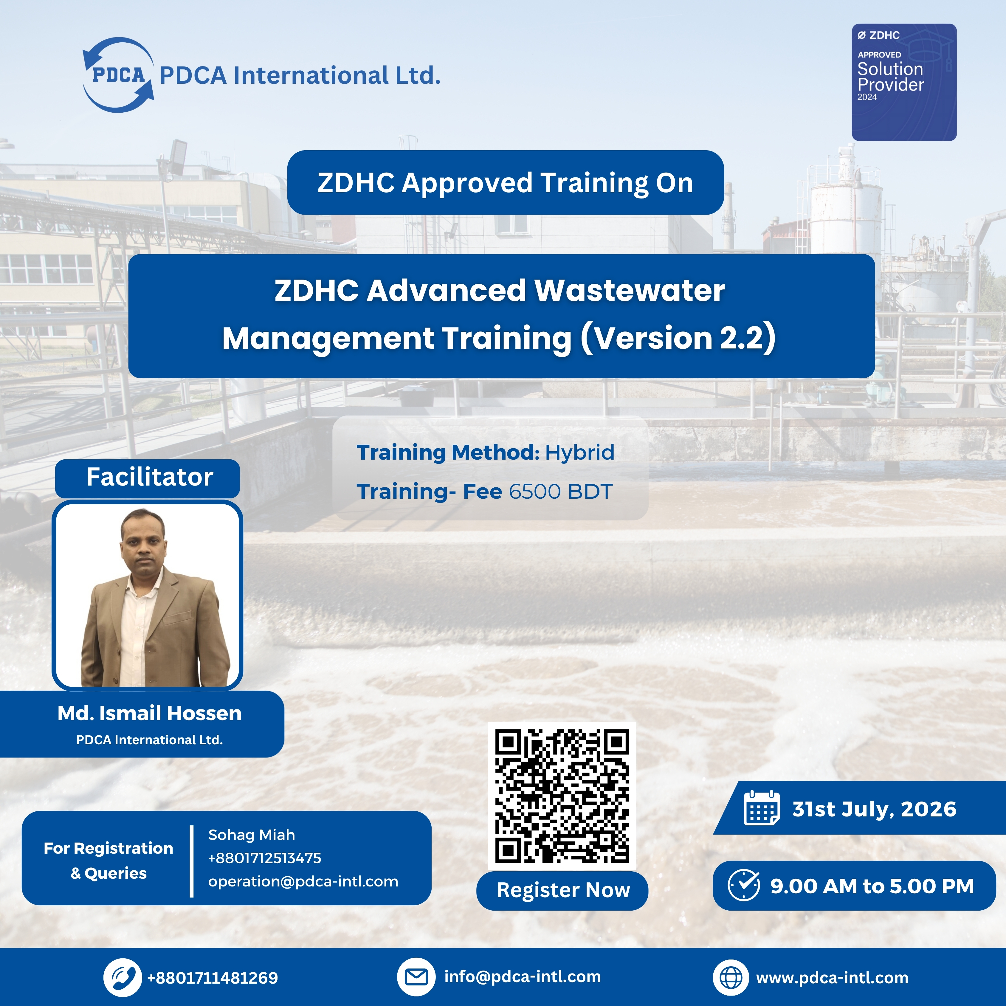 Training on ZDHC Chemical Management Fundamentals
